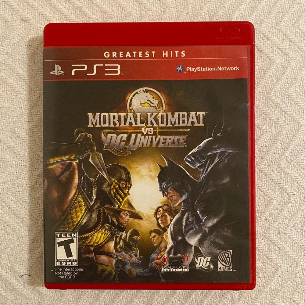 Mortal Kombat vs DC PlayStation 3